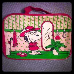 Betsey Johnson Dragonfly & Vintage Snoopy Bag