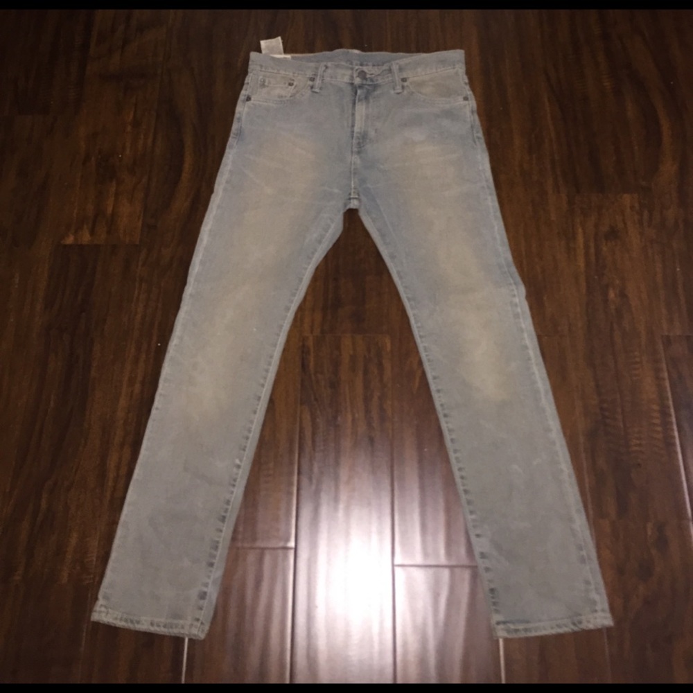 Levi's 510 skinny washed light jeans