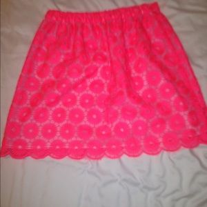 Lilly Pulitzer pink skirt. Never worn