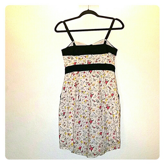 BCBGENERATION Dress Light Pink with Floral Design - Picture 2 of 3