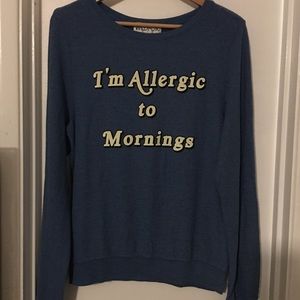 I'm allergic to mornings 💤💤 Wildfox