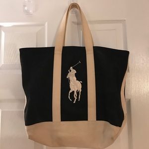 Ralph Lauren canvas tote