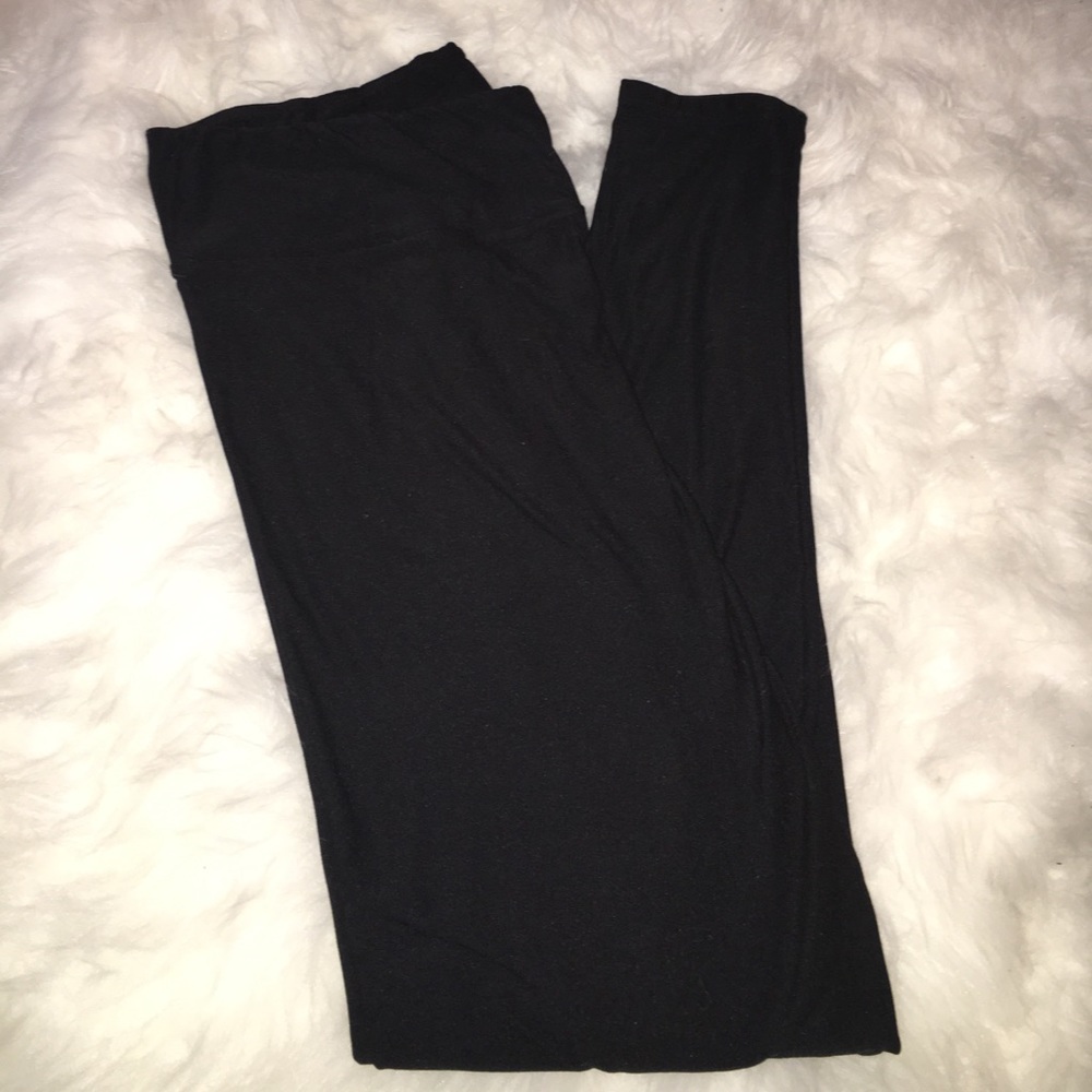 NEW Lularoe SOLID BLACK TC leggings