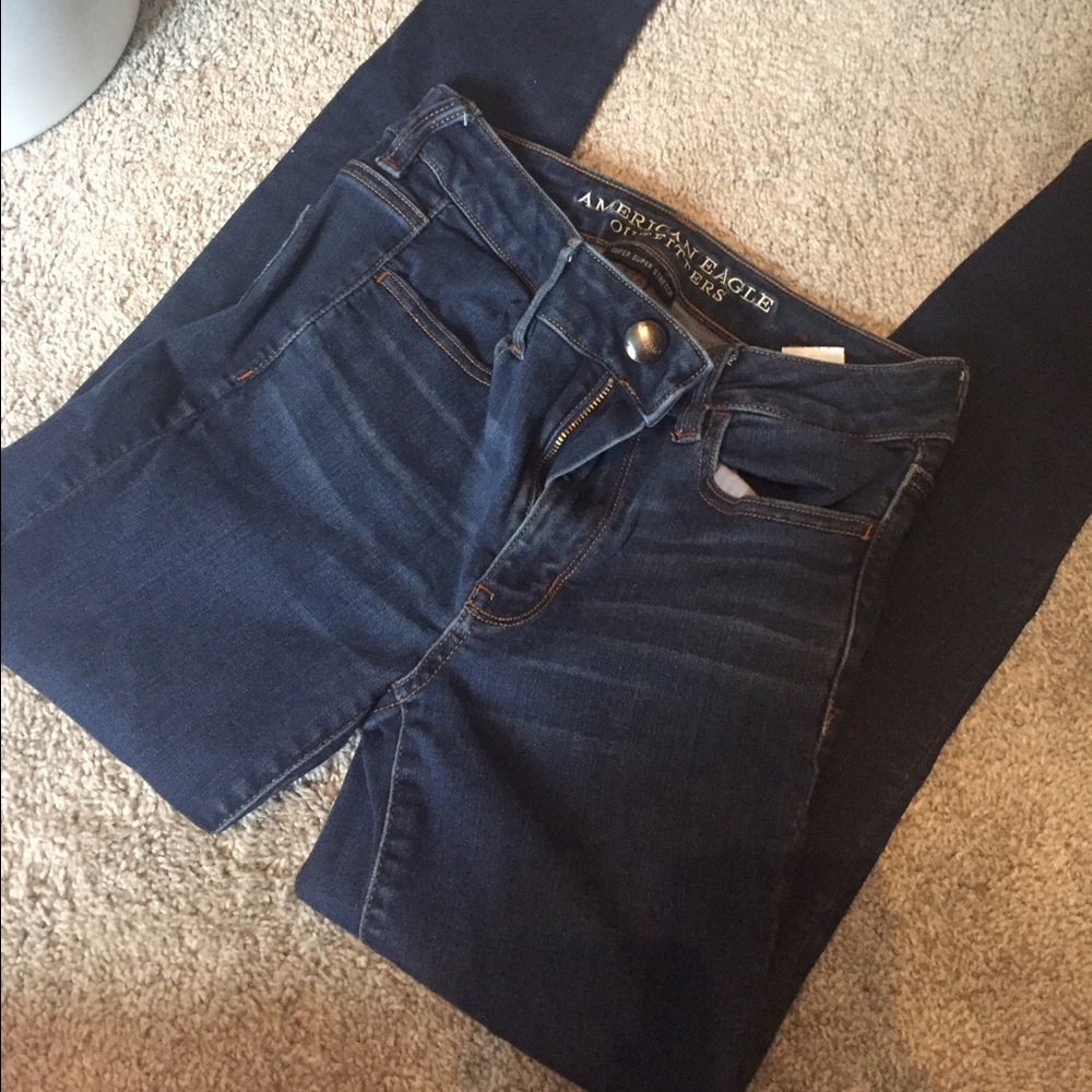 AE high waisted jeans!!!!!