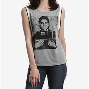 Elvis Presley mug shot tank top