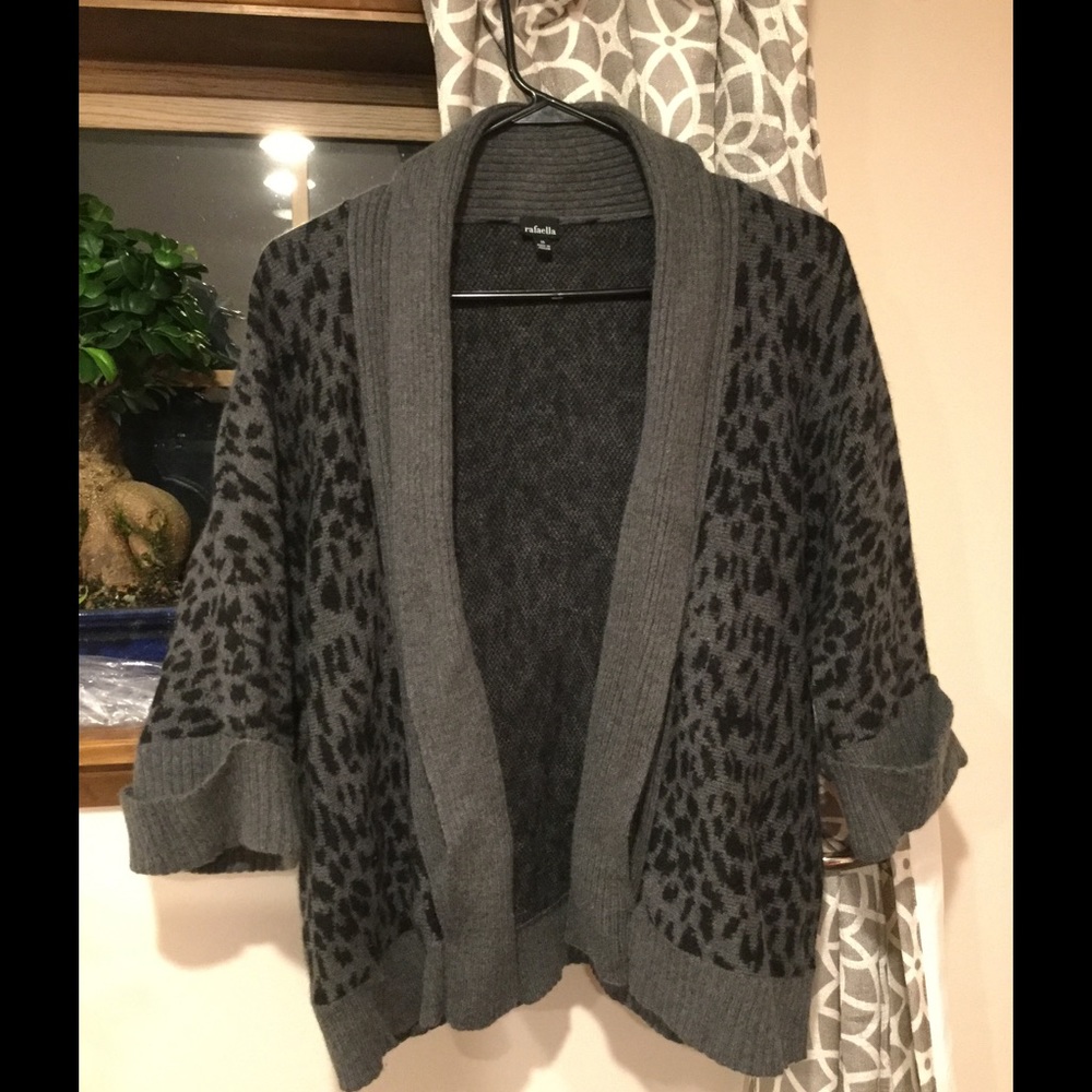 Rafaella leopard print sweater