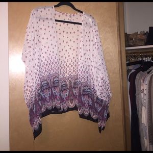 Xhilaration short kimono L/XL
