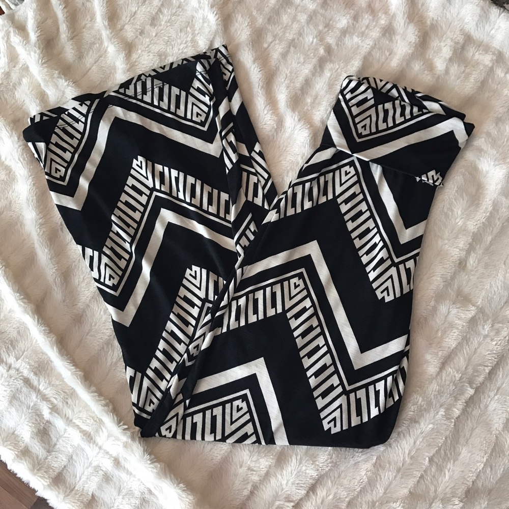 Printed Palazzo Pants