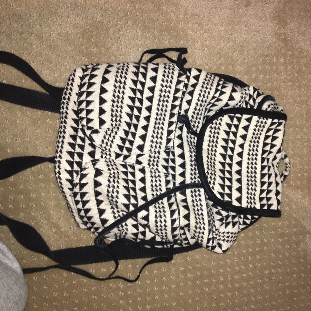 aztec mini backpack (never worn)