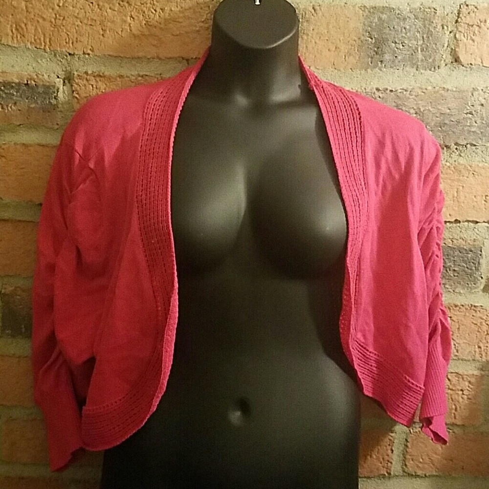 Fushia shrug