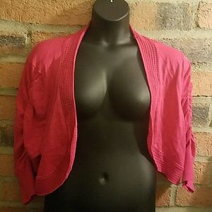 Fushia shrug