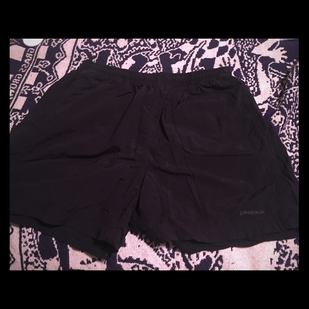 Patagonia Black baggies/water shorts  size M