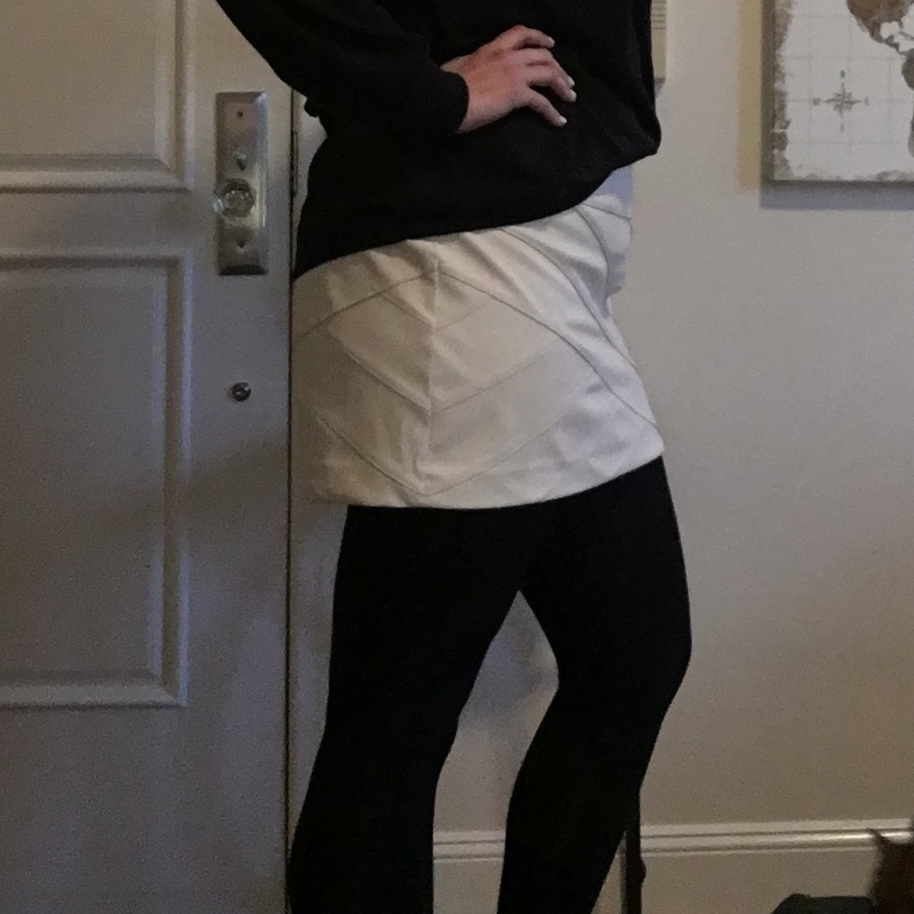 NWT Express White skirt