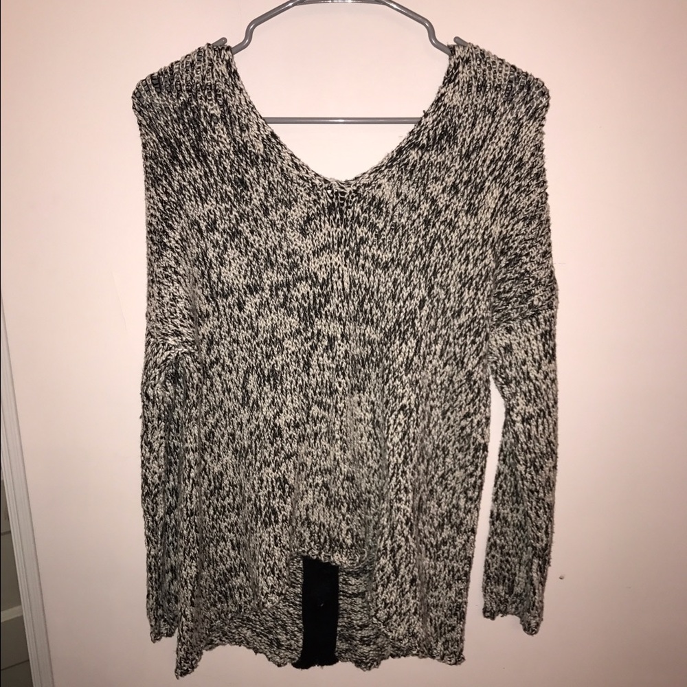 Vintage Havana black and white sweater