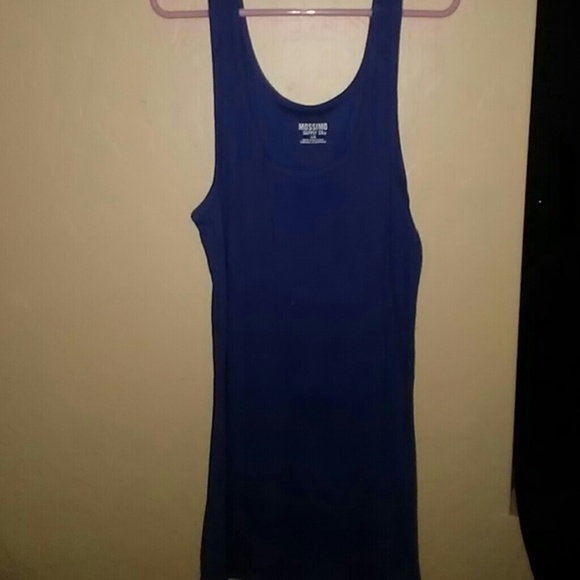 Blue, green, magneta, and brown tank tops - Picture 3 of 5