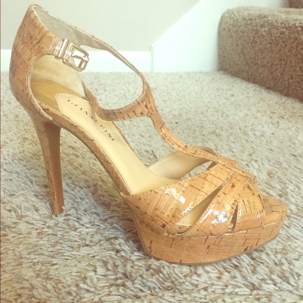 Open Toe Cork Shoes