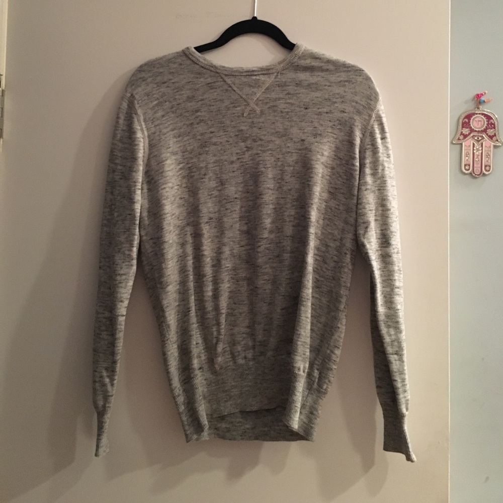 Mens grey sweater