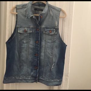 J Brand Denim Vest