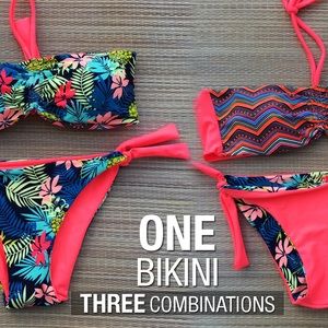 Bikini Set(Reversible) SunoTribe New (S)