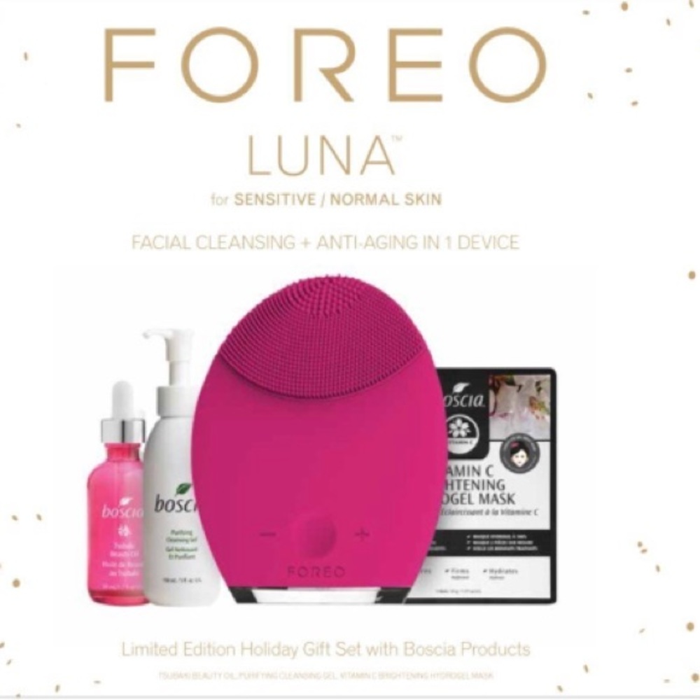 Foreo Luna Boscia Gift Set $269 Value!!