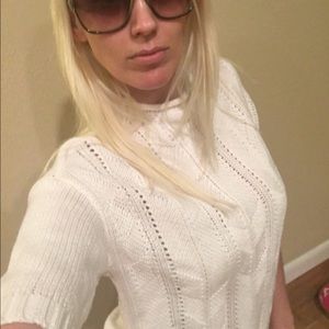 Liz Claiborne short sleeve sweater