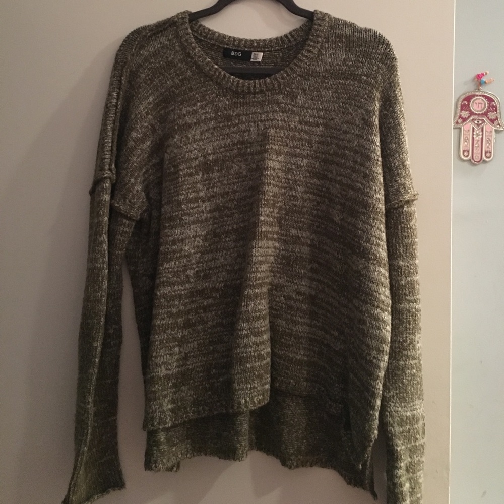 Green sweater bought from urban outfitters