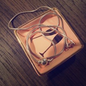 Cape Cod silver necklace