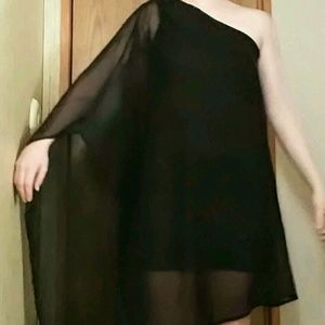 Little Black Dress one shoulder