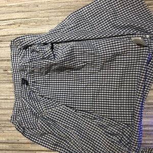 Gap Plaid button-down shirt.