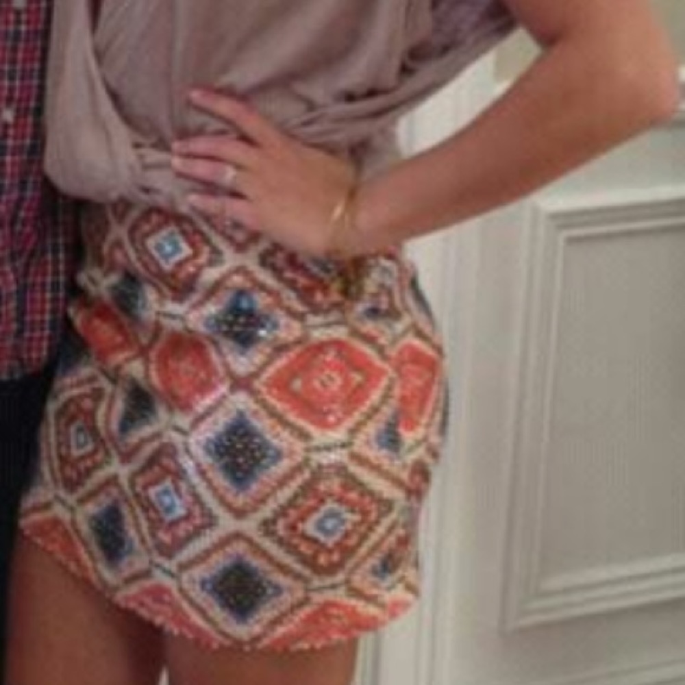 Sequin Skirt