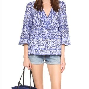 BCBGMAXAZRIA Covina Blouse