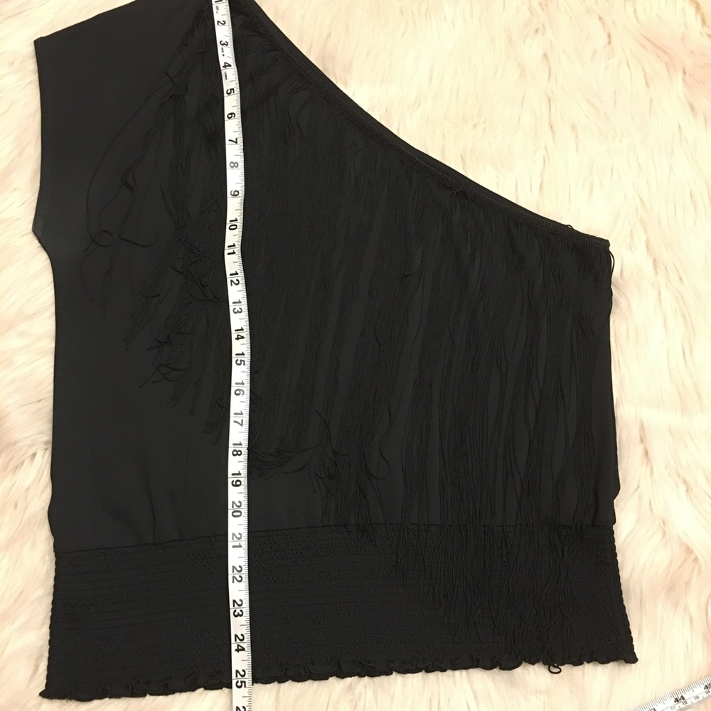 💋Sexy One Shoulder Fringe Top💋 - Picture 6 of 6