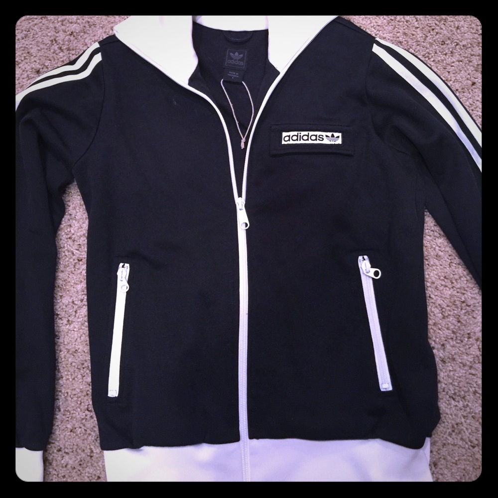 Adidas retro zip up