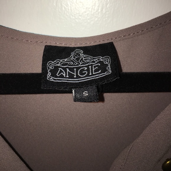 Chiffon shirt with embellishments! Size S - Picture 4 of 4