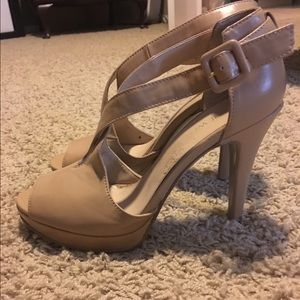Nude heels