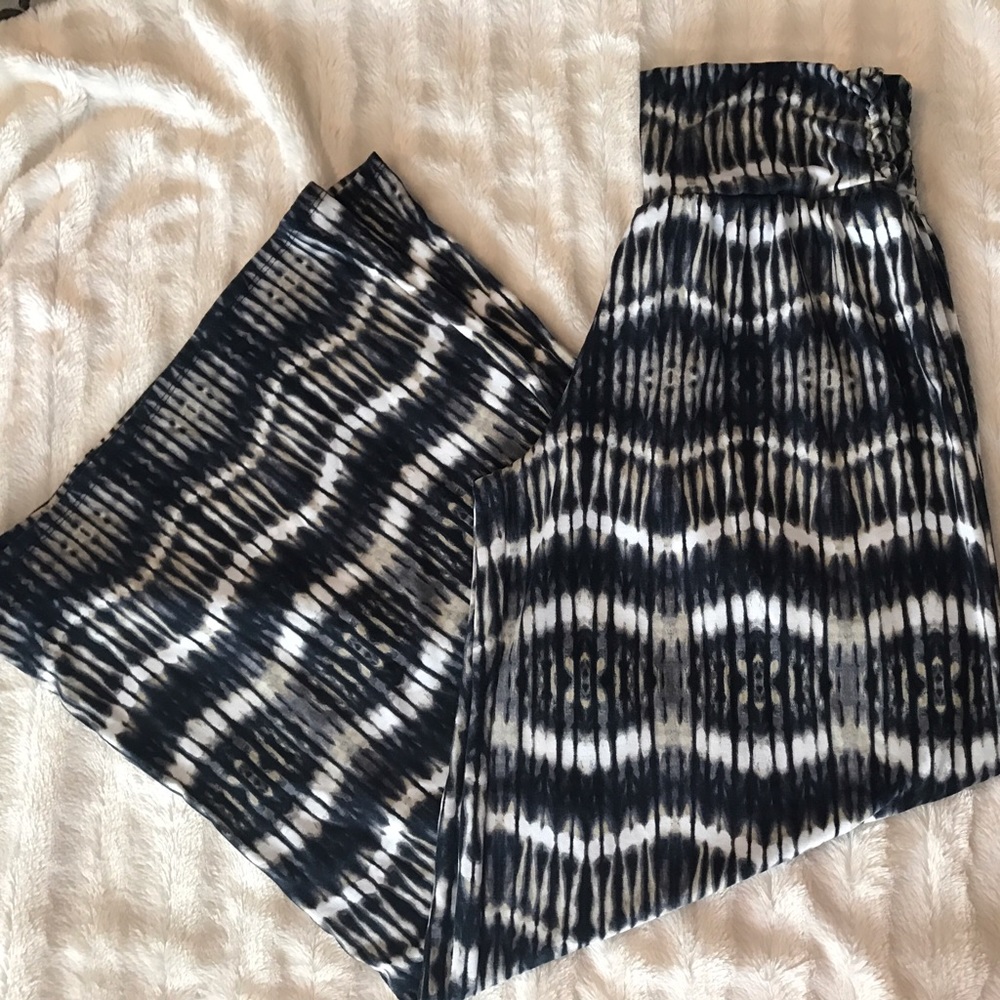 Funky print palazzo pants