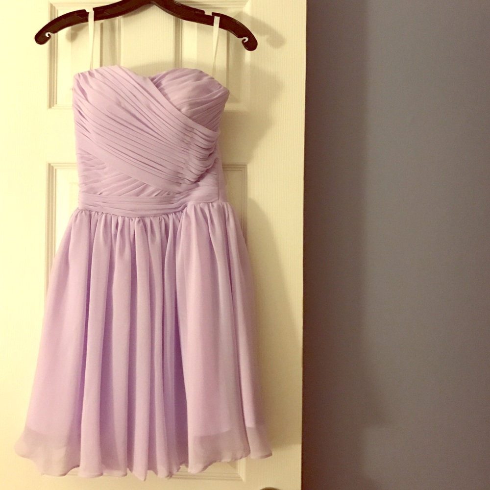 Lavender Chiffon Dress
