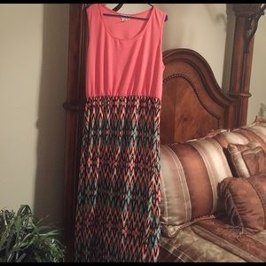 Long maxi dress
