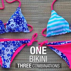 Bikini Set(Reversible) SunoTribe New (M)