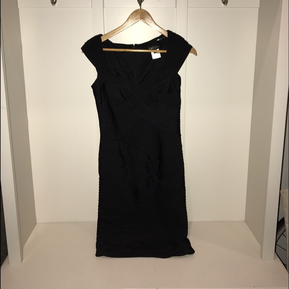 Tadashi Shoji black dress