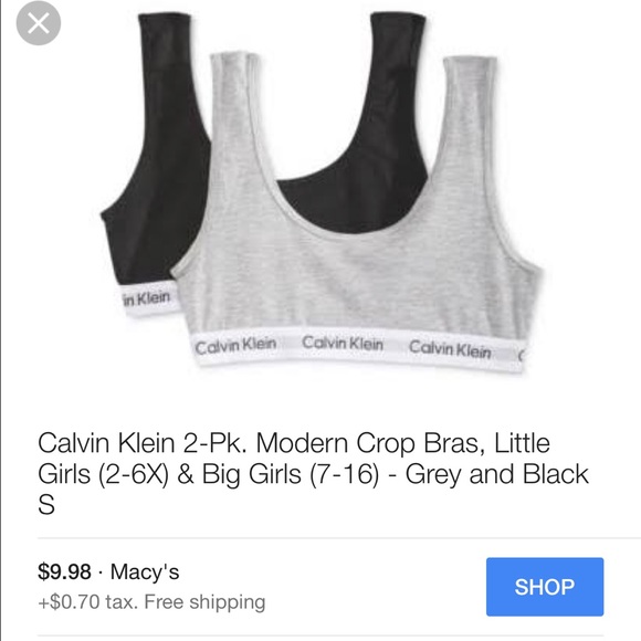 Beware! Calvin Klein sports bra double packs!!! - Picture 3 of 3