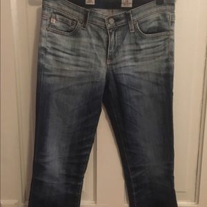 AG Stilt Cigarette Jean. Size 27.