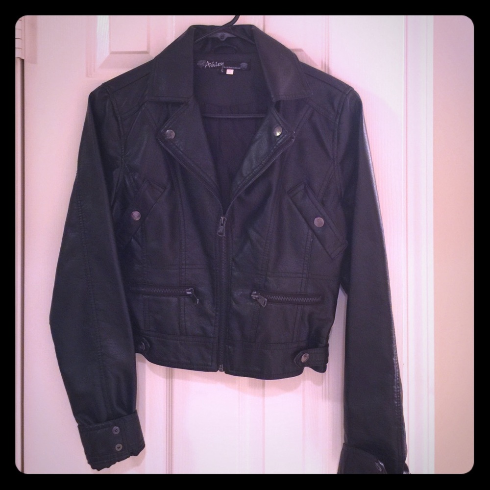 Pleather jacket