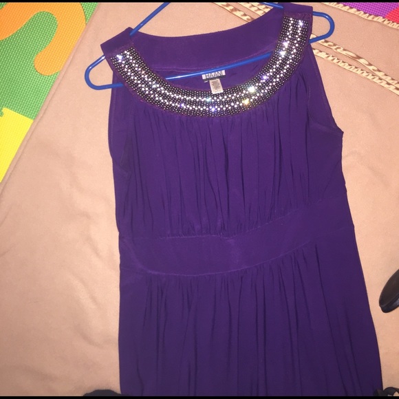 Purple formal dress - Picture 2 of 2