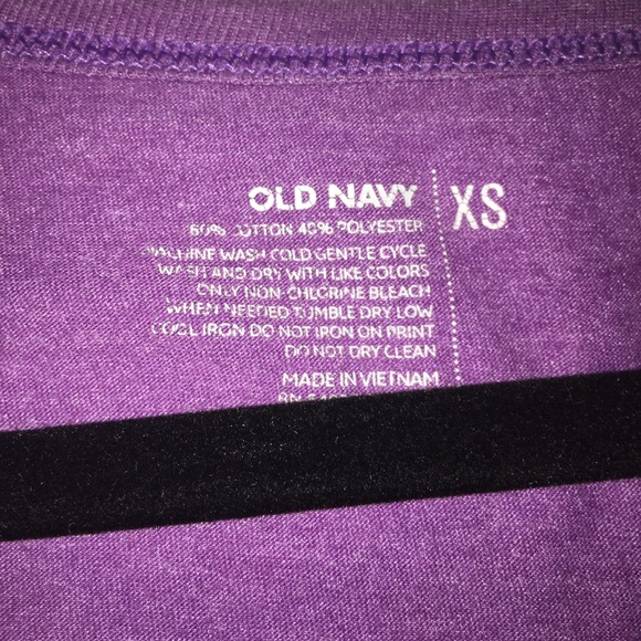 Purple Old Navy Pocket tee! Size XS - Picture 2 of 2