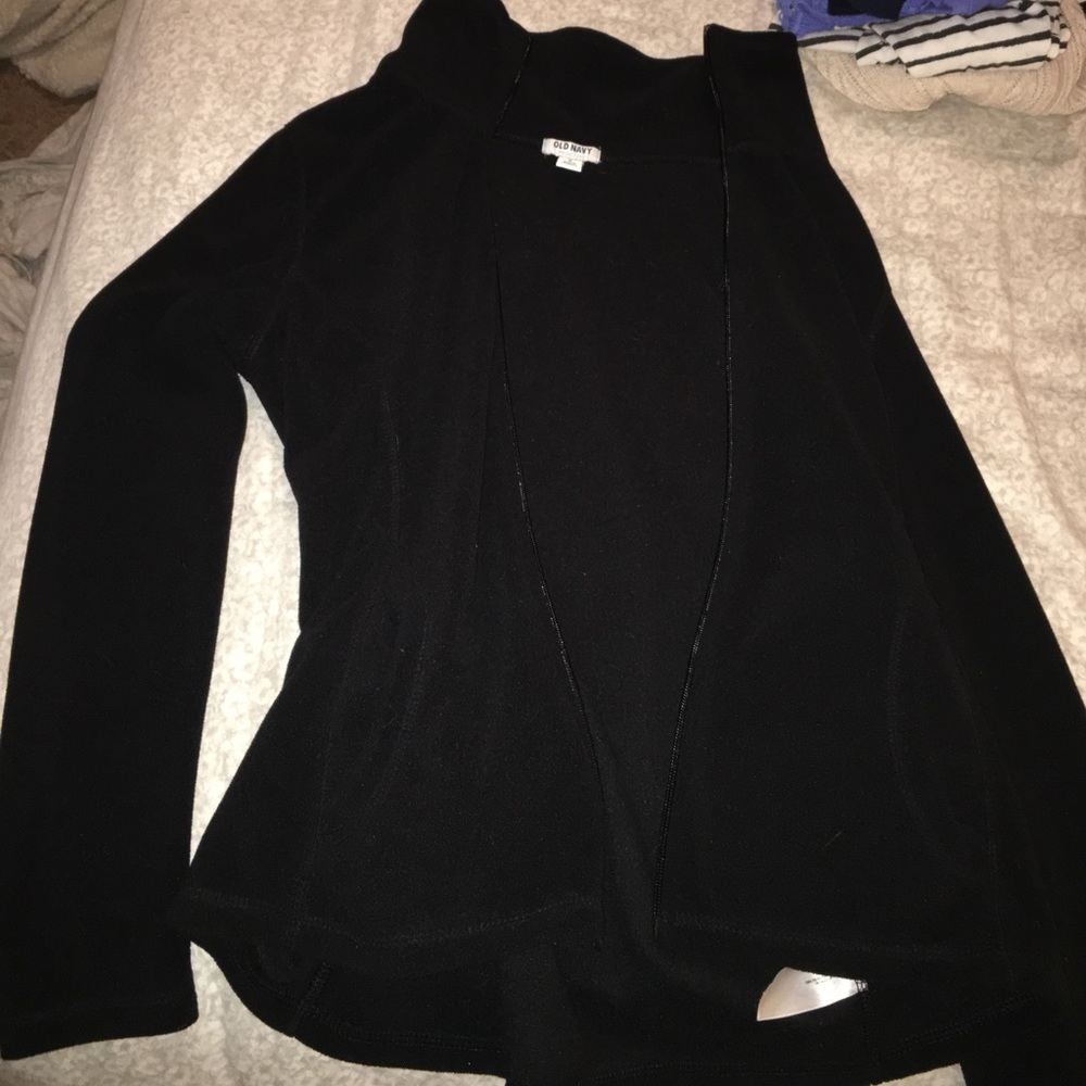 Old navy black jacket super warm.