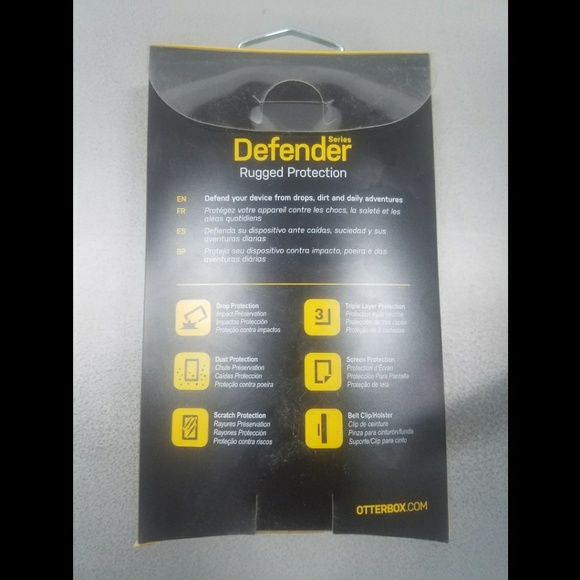 OTTERBOX DEFENDER IPHONE 6/6S BLACK - Picture 2 of 2