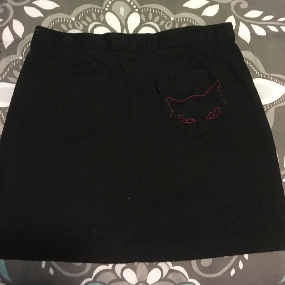Emily Strange  Black mini skirt