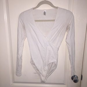 american apparel wrapping bodysuit