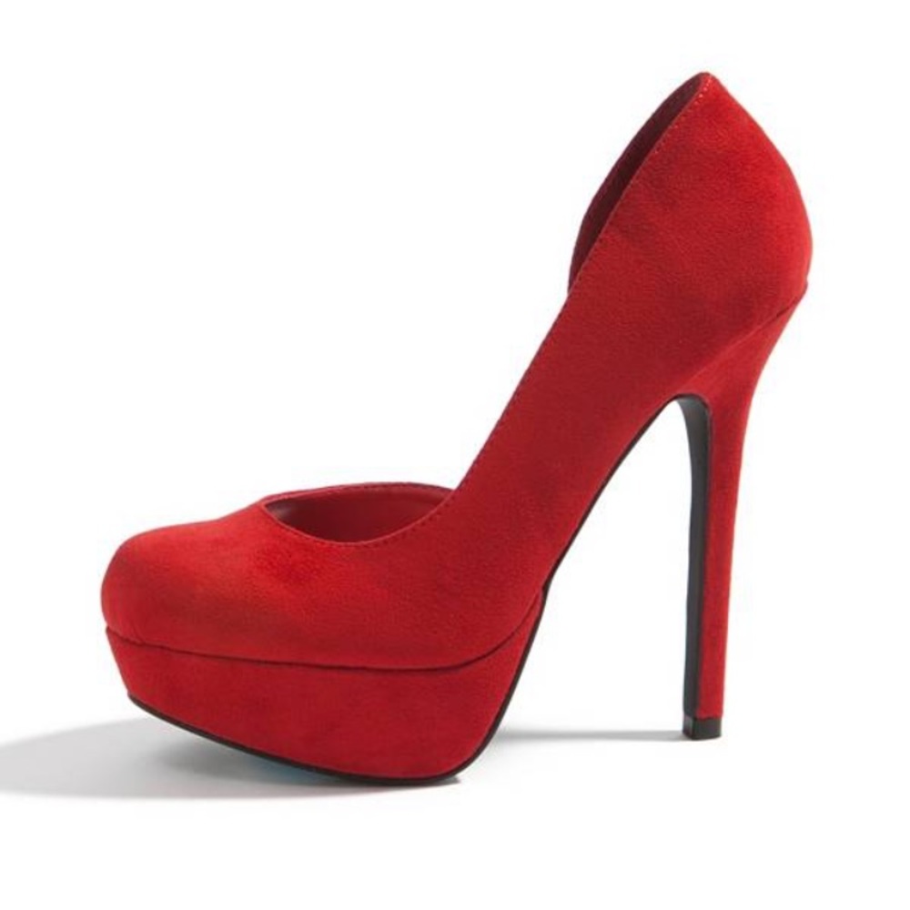 Red Guess Platform Pumps sz 6.5